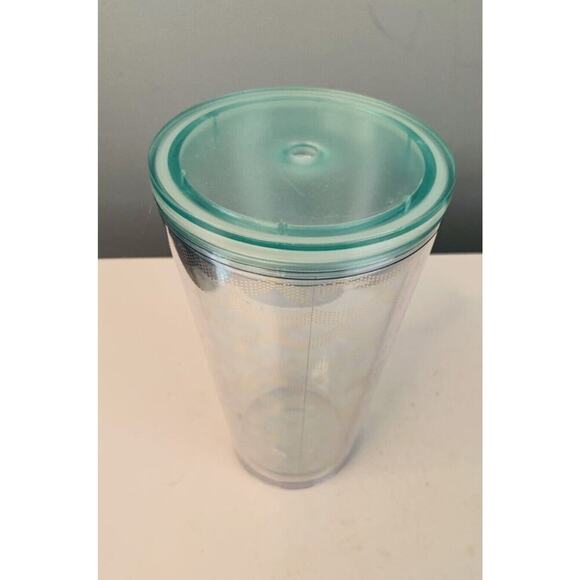 New Starbucks Acrylic Iridescent Mermaid Scales Cold Cup Tumbler 16 oz No Straw - Picture 7 of 9